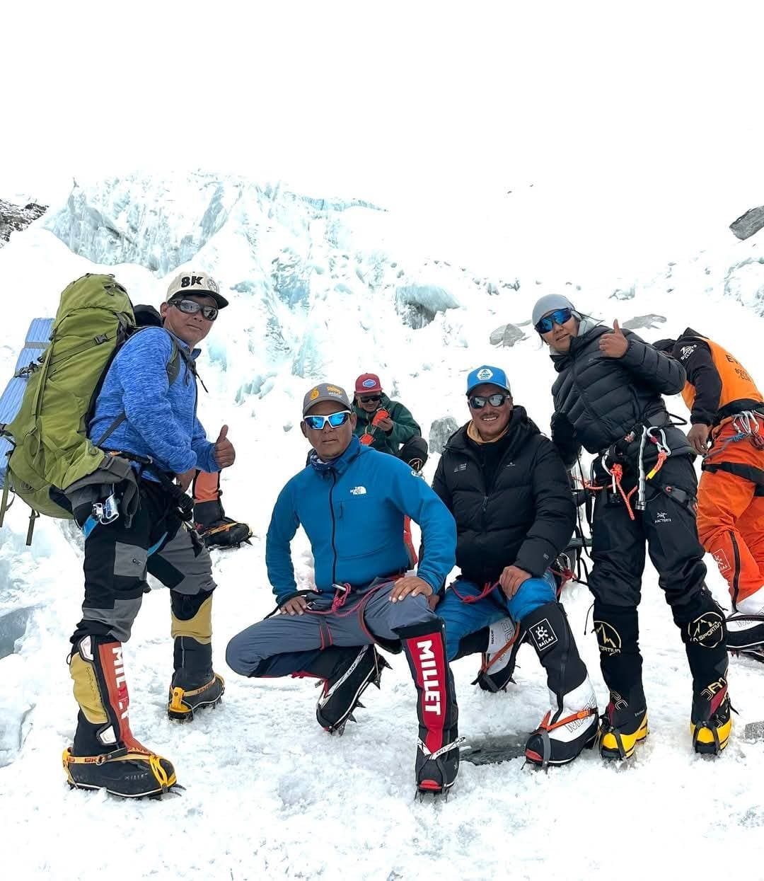 Five Sherpa siblings make history on Mt Makalu