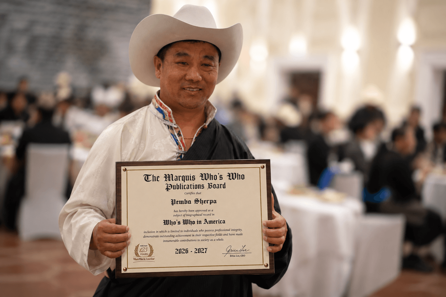 Marquis Who's Who Honors Pemba Sherpa for Expertise in Hospitality
